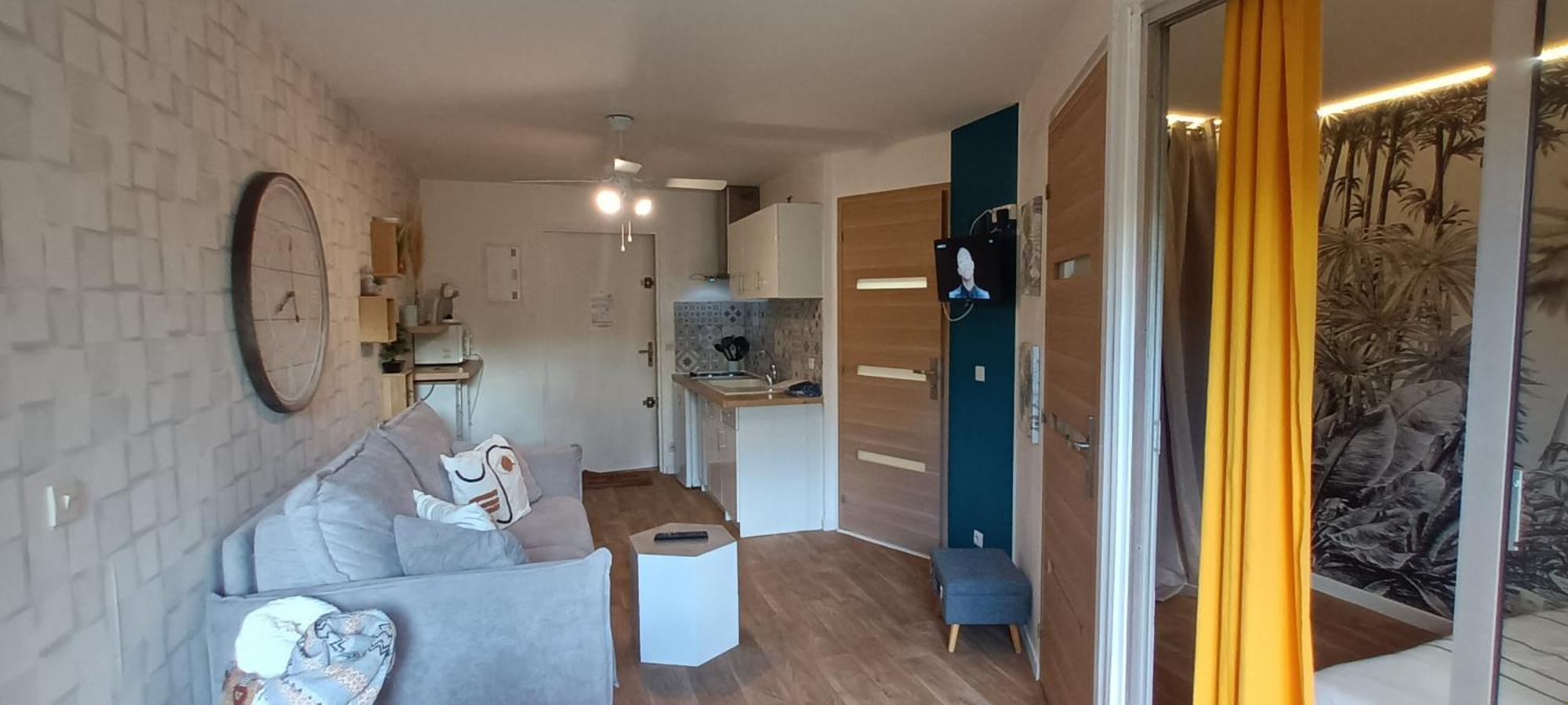 Appartement Cosy A Deux Pas Du Port Saint-Cyprien  Exteriör bild